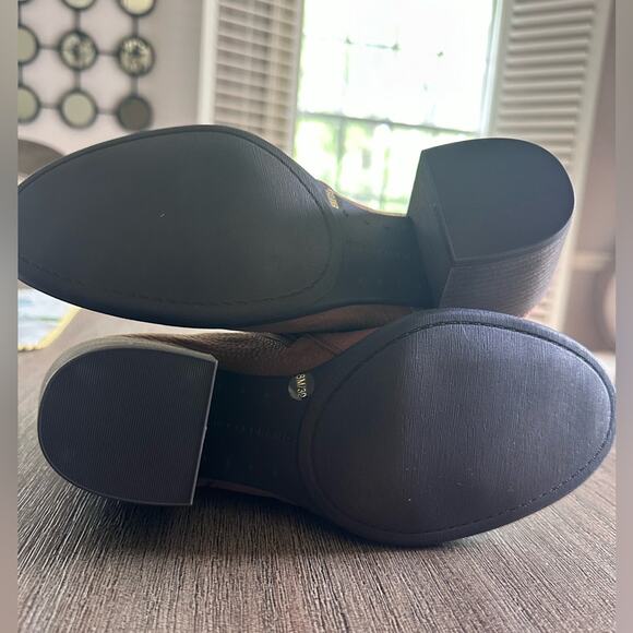 Lucky Brand Women’s Bellita Brown Rust Leather Ankle Boot size 8 new - Picture 9 of 9